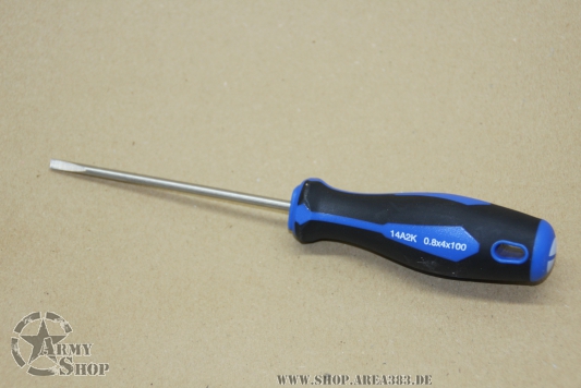 Slotted Screwdriver  4 x 100 mm