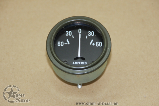 Amperemeter (OLIV)  -60/+60
