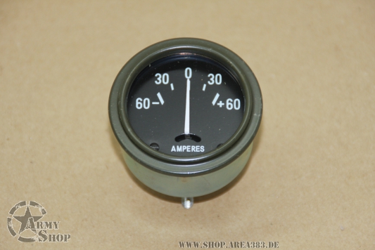 Amperemeter (OLIV)  -60/+60
