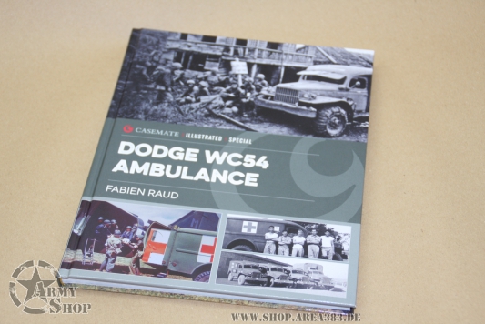 Livre Book Dodge WC 54 Ambulance 160  Pages en anglais