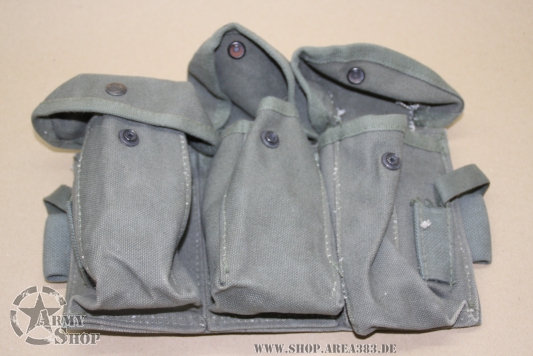 M1A M14 Triple Ammo Magazine Pouch Canvas Magazintasche