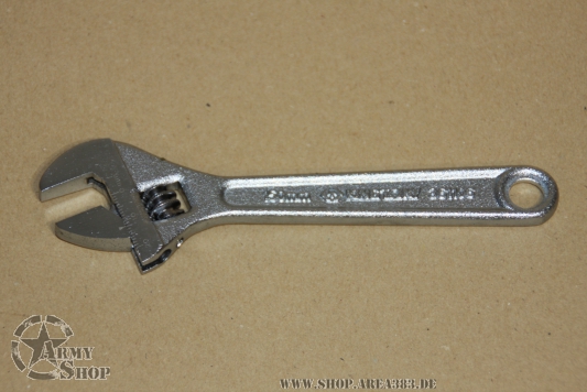 Verstellbarer Schraubenschlüssel, metrisch - 20 mm  (150mm lang)