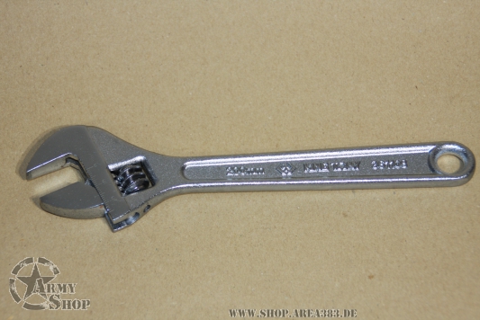 Verstellbarer Schraubenschlüssel, metrisch - 25 mm (200mm lang)