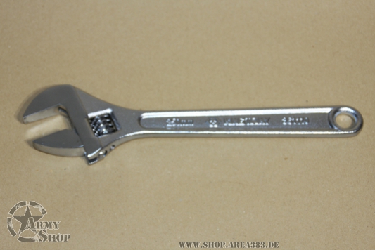 Verstellbarer Schraubenschlüssel, metrisch - 30 mm (250mm lang)