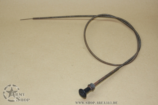 Hand Throttle Cable (plastic knob)  1,10 m