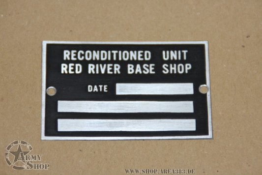 RED RIVER BASE SHOP PLATE