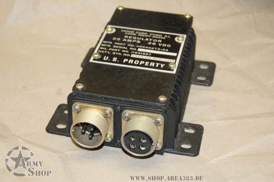 US ARMY Lichtmaschinenregler  24 Volt  25 AMPS