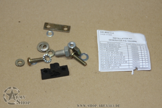 Insalations Kit Generator p/n 10929868