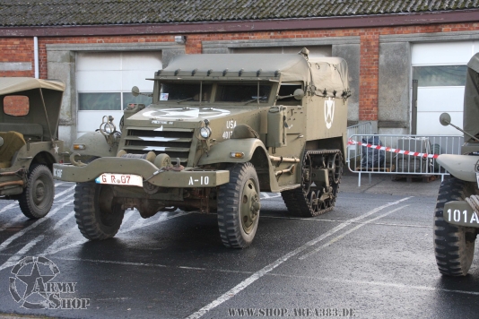 US Army White M3 Halftrack 1943 mit Deutschem Brief H