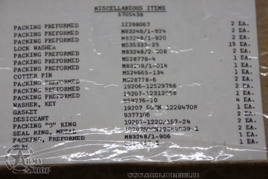 miscellaneous items 5705438