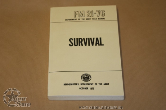 FM 21-76 Überleben in der Natur  SURVIVAL