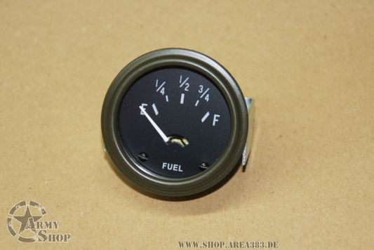 Kraftstoffanzeige Willys MB 6 Volt  green