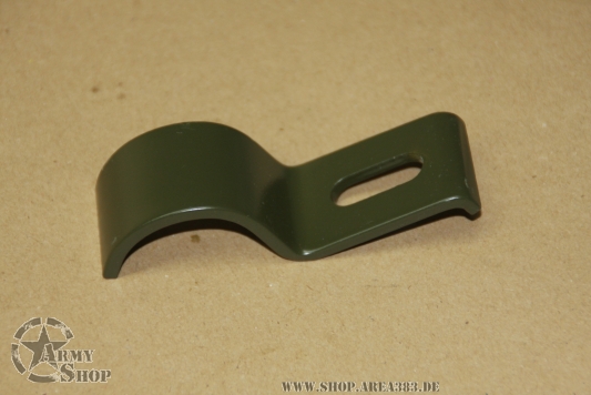 Halteklammer Luftpumpe an der Rücksitzbank