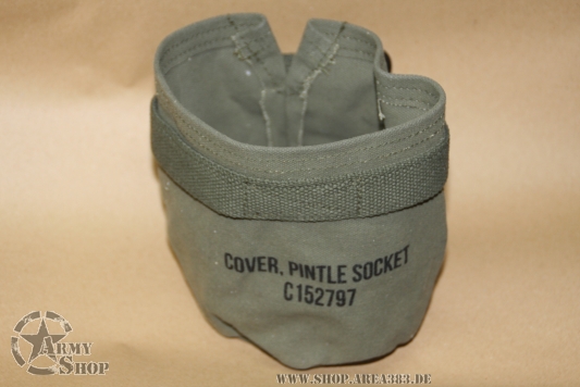 COVER PINTLE SOCKET M31C, CANVAS JOHN & MARY