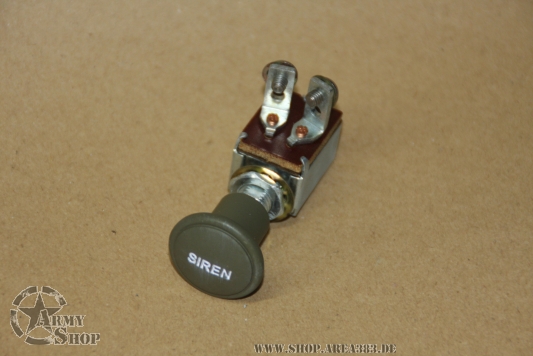Schalter Siren  (knob Metall)