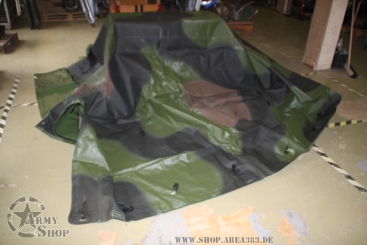 US Army Plane Verdeck camouflage Hummer Trailer M1101