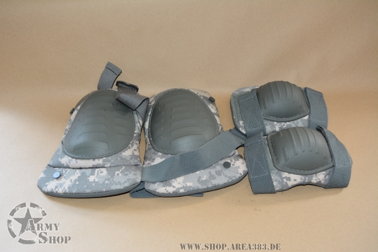 ACU Tactical Adjustable One-Size Knie & Ellenbogen Pad Set