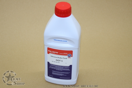 1  Liter Silikon-Bremsflüssigkeit DOT5
