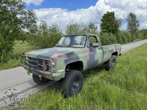 Chevy Pick Up, M1008  , originaler Army-Zustand