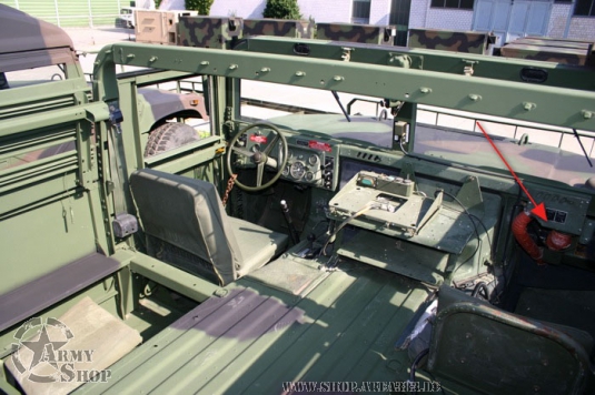 HMMWV Lüftungsschlauch vom Gebläse