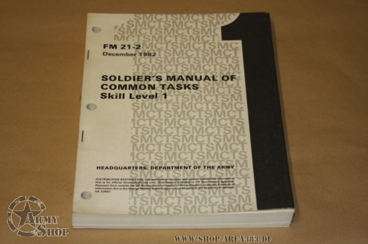 FM 21-2 Soldiers Manual of common Tasks
