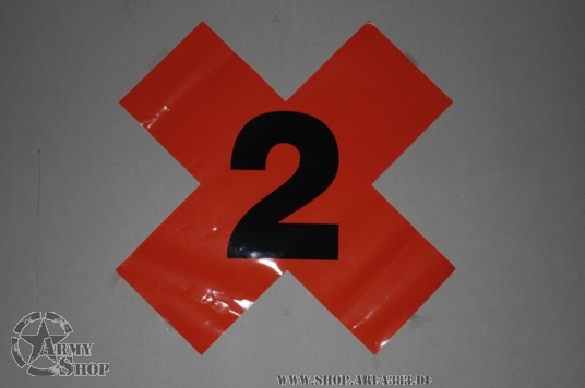 Aufkleber US ARMY Markierung