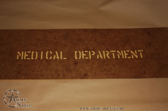 STENCIL MEDICAL DEPARTMENT 1 Inch