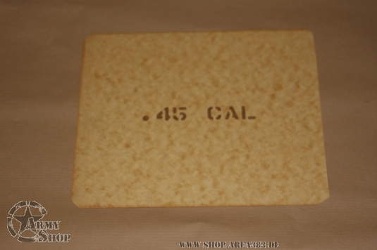 Schriftschablone .45 CAL 1/2 Inch