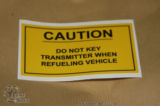 Autocollant  Do not Key