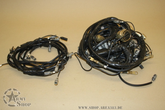 Front + Rear Wiring Harness for M151A2. NOS.