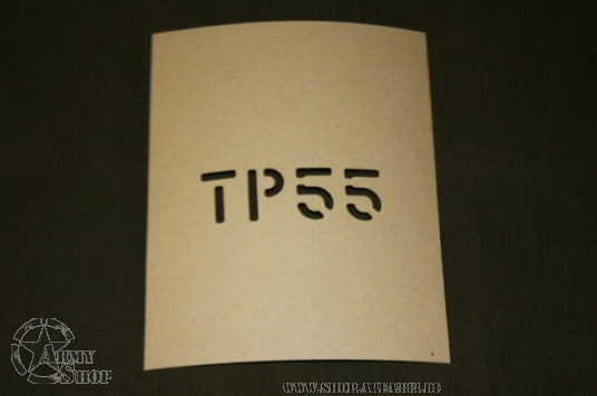 Schriftschablone TP55  1