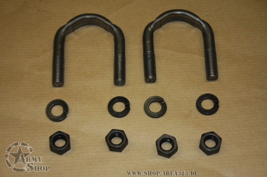 Befestigungskit für Kreuzgelenke U Bügel Set 40,1   mm