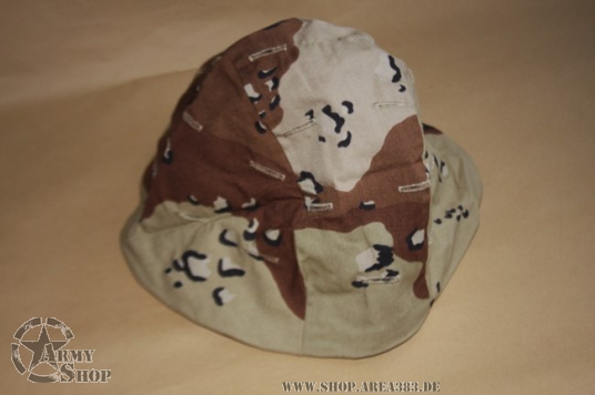 Couvre casque camouflage Désert  US Army Guerre du Golfe