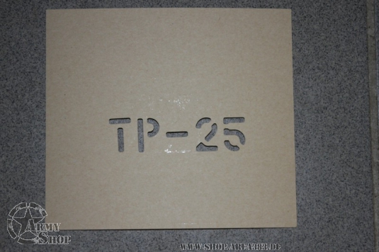 Pochoir TP -25 1 Inch