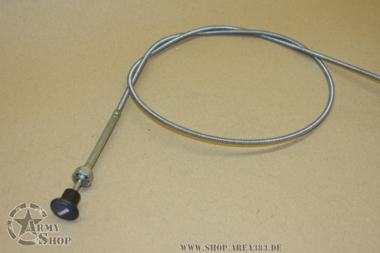 Chokezug Willys MB  WOA1301 (plastik knob)