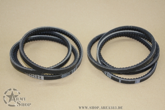 Belts  V Alternator Set, 2 Belt HMMWV 60AMP / 100AMP