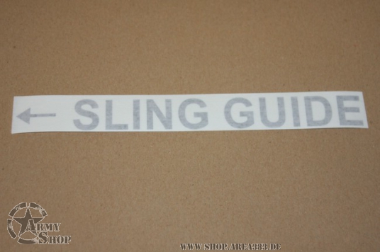 Decal SLING GUIDE