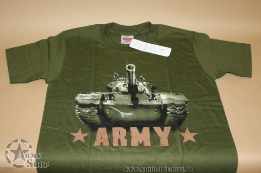 T Shirt US Army Tank M48