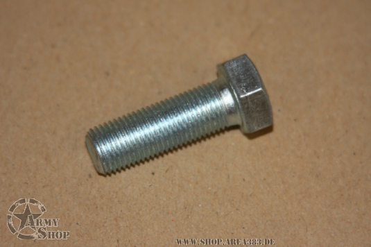 Schraube 1/2 Zoll Feingewinde verzinkt 37,5 mm lang