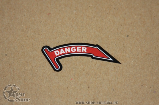 Sticker US Army Danger Red M Serie Trucks and Jeeps