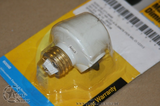 lampholder Dimmer 110 volt US Army