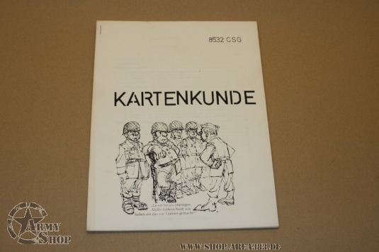 Manual Kartenkunde in German