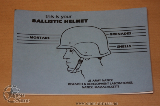 Manual  Ballistic Helmet 24 Seiten
