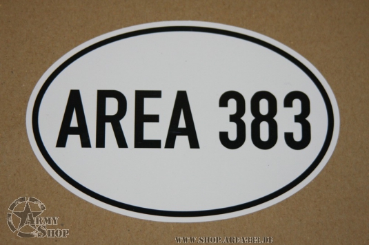 Aufkleber Area383