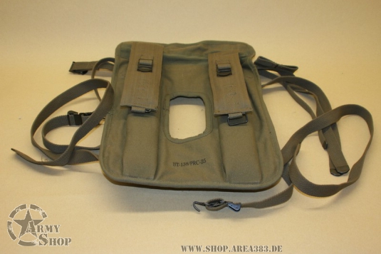 Carrying Harness for the manpack transceivers PRC-25/PRC-77
