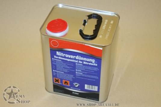 3 Liter Nitroverdünnung Verdünnung