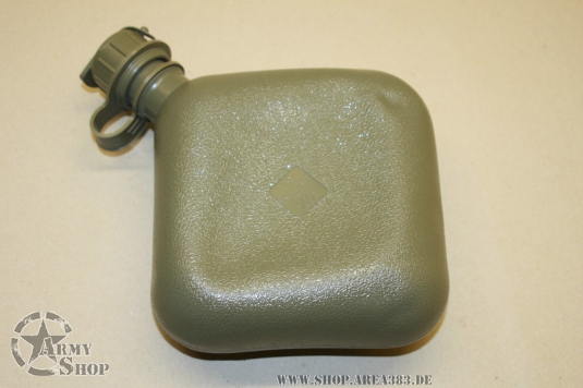 US Army 2 Qt Wasser Feldflasche eckig oliv