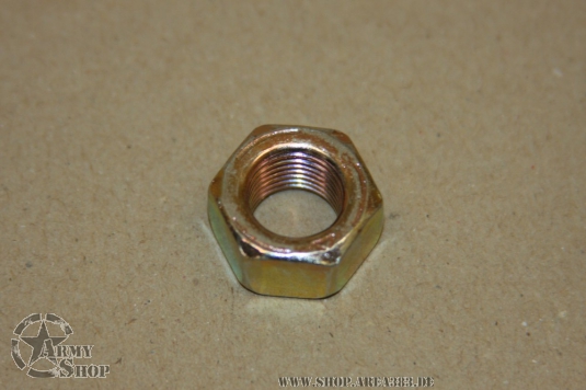 9/16 - 18 UNF Hex nut yellow zinc plated