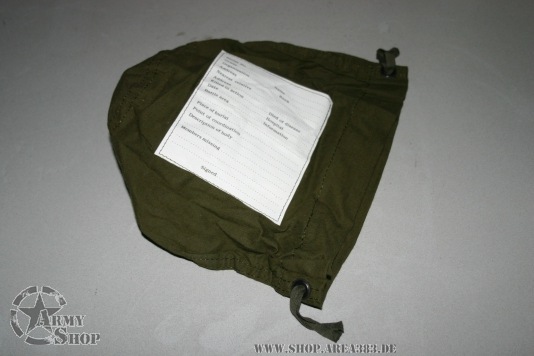 US Army Personnel Effects Bag