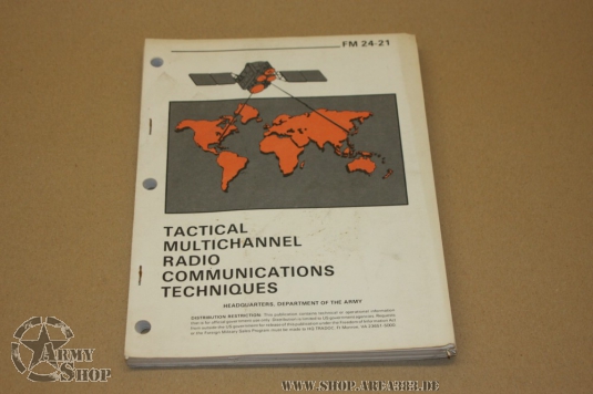 FM 24-21 Tactical Multichannel Radio Communications Techniques